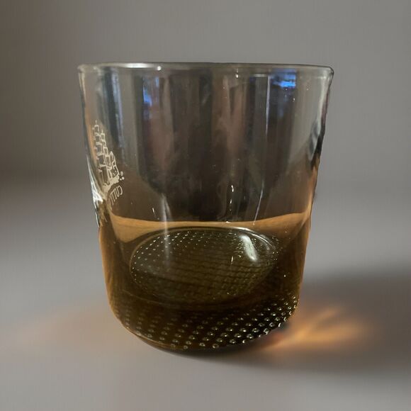 Cutty Sark Tinted Black Ombré Hi Ball Drinking Glass 6 Ounces White Ship Logo - Picture 5 of 8